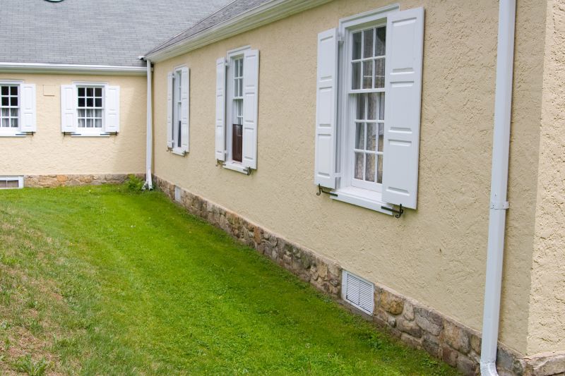 Color-Coated Stucco Surfaces